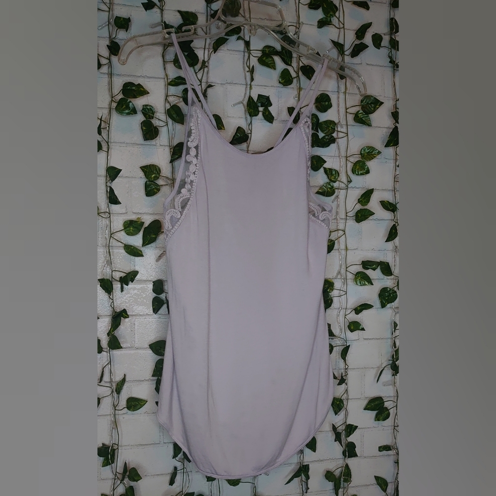 Lilac Wilfred Cross-back Sleeveless Top